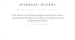 Desktop Screenshot of misani.com