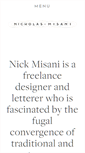 Mobile Screenshot of misani.com